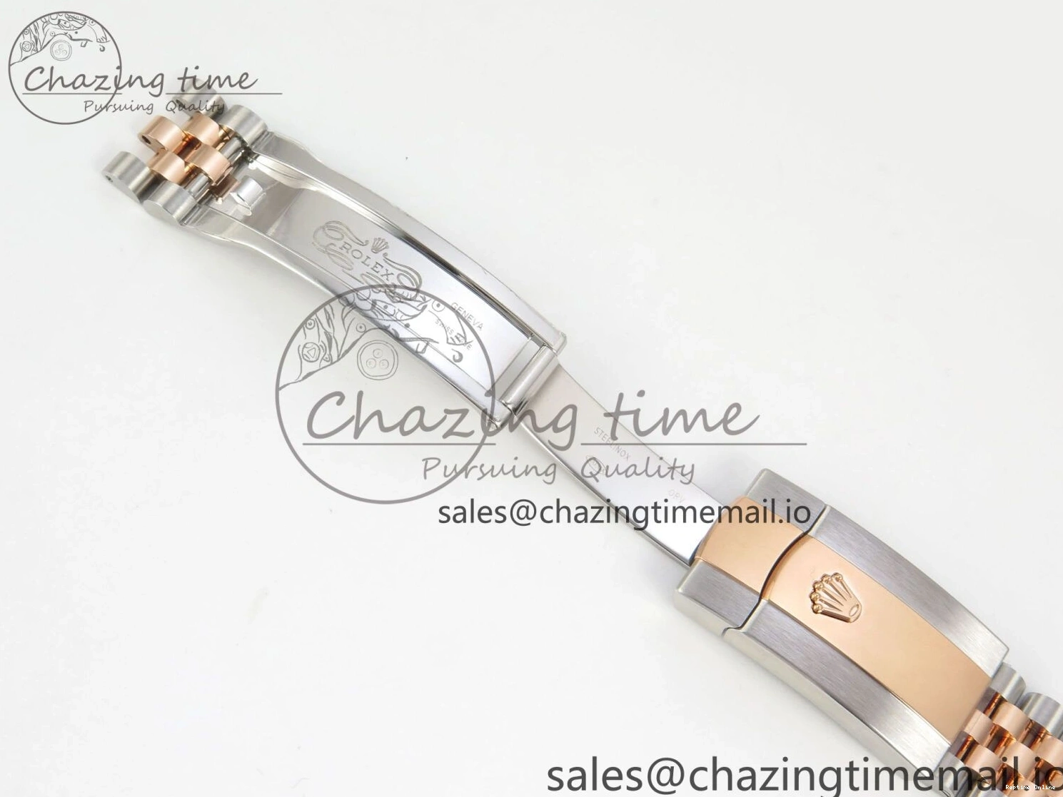 0520 DateJust 41 126331 SS RG ARF 1:1 Best Edition White Stick Dial on Jubilee Bracelet SH3235 (Weighted) StreetReady 199